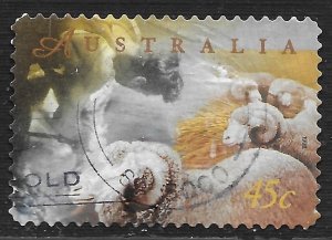 Australia #1651 45c Farming in Australia - Sheep for Producing Wool