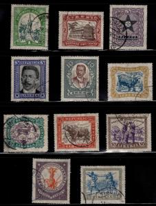 LIBERIA Scott 214-224 Used CTO short set 11/14 good start to a Great set