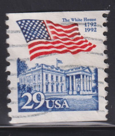 United States 2609 The White House Coil 1992