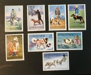 Romania - Dogs - 1982 - Friends of Mankind - MNH