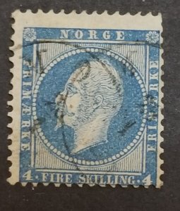 NORWAY Scott 4 Used Stamp T4677