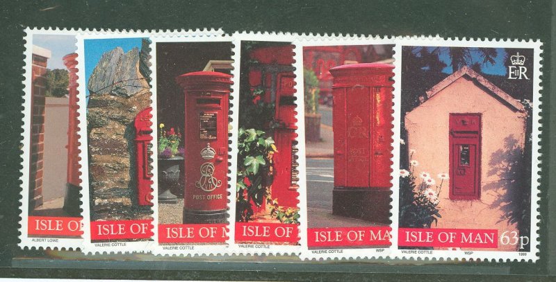 Isle of Man #810-815 Mint (NH) Single (Complete Set)