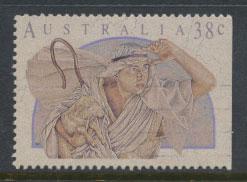 Australia SG 1309  Used  from booklet right margin imperf - Christmas