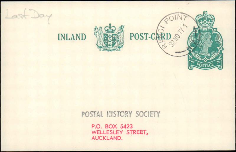 New Zealand, Government Postal Card