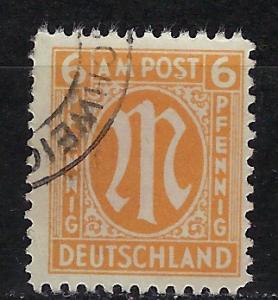 Germany AM Post Scott # 3N5, used