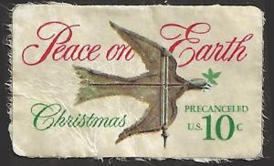 # 1552 USED CHRISTMAS DOVE AND WEATHER VANE SELF STICK