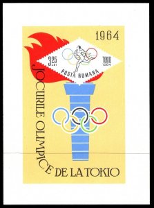 1964 Romania 2325/B58b 1964 Olympic Games in Tokio 12,00 €