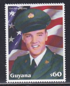 Guyana # 3726-3727, Elvis Presley, NH, 1/2 Cat