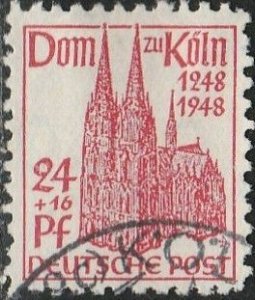 Germany, #B300 Used From 1948
