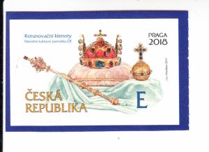 2017 Czech Republic Crown Jewels SA (Scott 3695) mnh