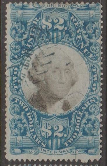 U.S. Scott #R123 Revenue Stamp - Used Single