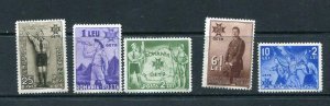 Romania 1935 Mi 484-8 MH  CV 75 euro 10255