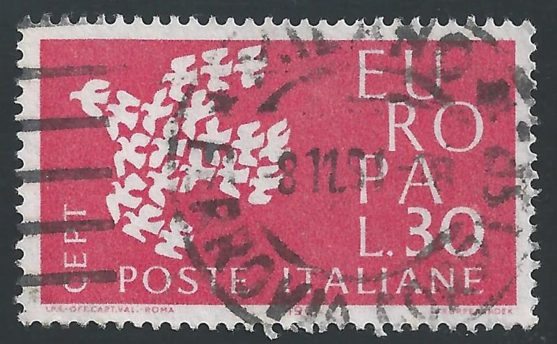Italy #845 30l Europa - Symbolic Dove