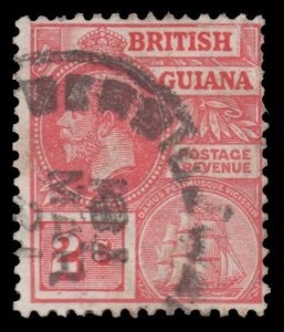 STAMP FROM BRITISH GUIANA 1921. SCOTT # 192. USED. ITEM 5