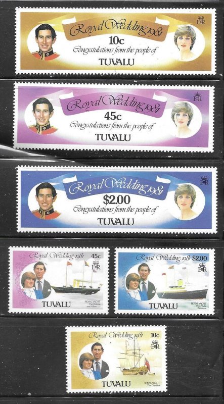 Worldwide stamps, Tuvalu