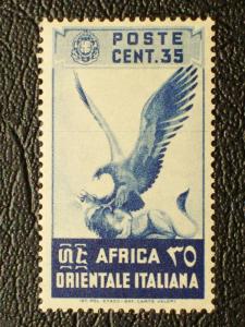 Italian East Africa #9 unused