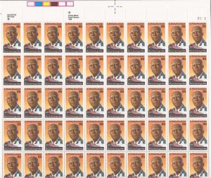 US Stamp 1989 25c Black Heritage A. Philip Randolph 50 Stamp Sheet #2402