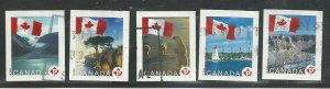 Canada #2189-93    Used   2006  PD