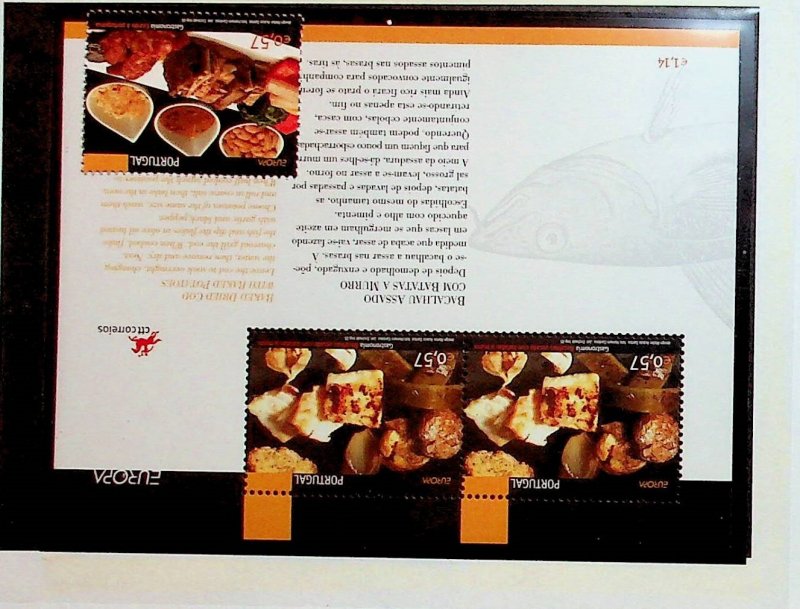 Portugal Sc 2709-2710 MNH of 2005 - Europa - Gastronomy - HS09