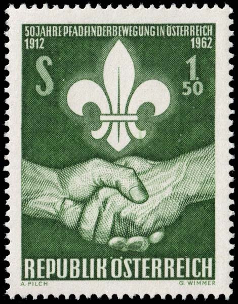 Austria - Scott 684 - Mint-Never-Hinged - Paper Inclusions