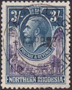 Northern Rhodesia 1925-1929 SC 13 Used 
