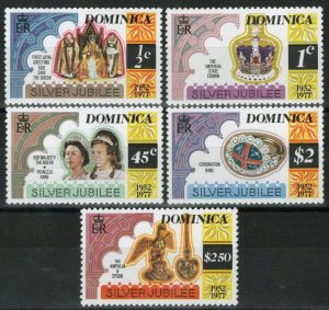 ZAYIX Dominica 521-525 MNH Queen Elizabeth II Silver Jubilee 092022S60