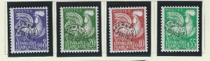 France mnh  sc # 910-913