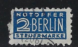 Germany AM Post Scott # RA2, used, perf 11