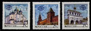 Russia 6150-2 MNH Architecture, Kremlin towers, St Sofia's Temple