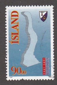 Iceland # 794, Town of Seydisfjordur Centennial, Used, 1/2 Cat..