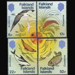 FALKLAND IS. 1984 - Scott# 412-5 Wildlife Set of 4 NH