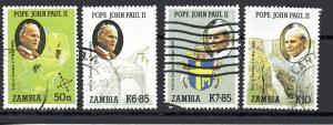 Zambia 470-473 used