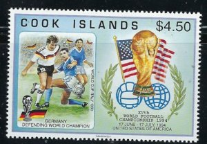 Cook Is 1148 MNH 1994 Soccer (fe5577)