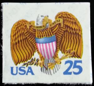 1989 25c Eagle & Shield, SA Scott 2431 Mint F/VF NH