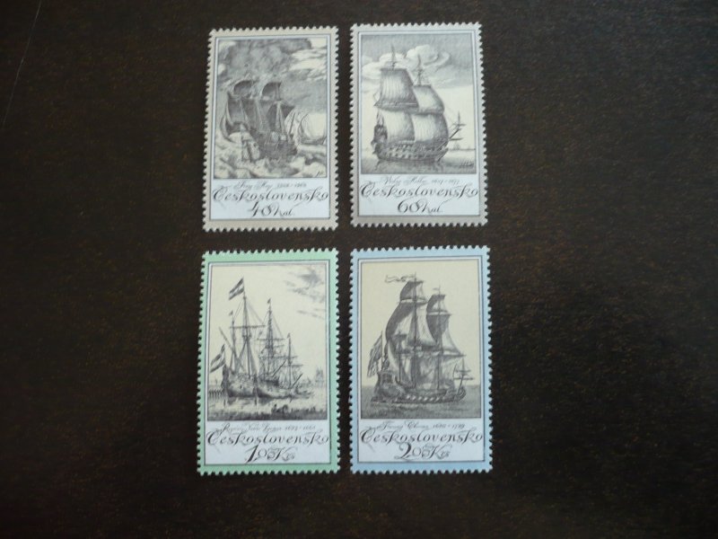 Stamps - Czechoslovakia - Scott#2071-2074 - Mint Never Hinged Set of 4 Stamps