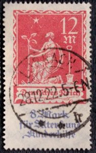 Germany B4 1922 Used BPP circle expert mark