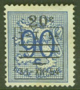 Belgium Scott 478 used pre cancel from 1954