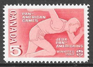 Canada 472: 5c Runner, MNH, VF