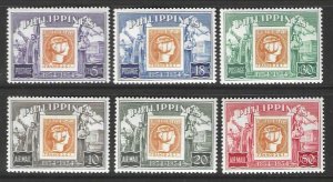 Philippines 605-607, C74-C76  MNH Complete  SC:$23.00