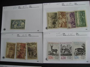 FRANCE collection of old stuff in sales cards, unverified, check them out! 