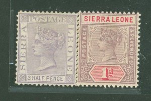 Sierra Leone #13/35 Unused Multiple