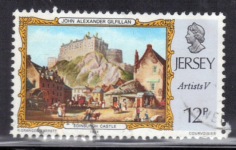 JERSEY SC# 341 **USED** 1984  22p  SEE SCAN