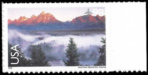 Scott C147 98c U.S. Air Mail Grand Teton National Park 2009 Mint NH