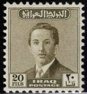 IRAQ Scott 150 MH* Olive stamp