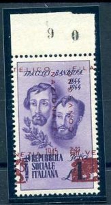 Fratelli Bandiera Lire1 emiss. local Venice National Philatelic Conference