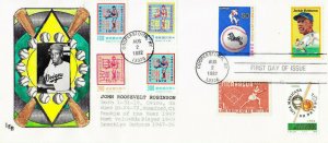 LEB Cachet #2016 Jackie Robinson Cooperstown Japan ROC Nicaragua Mexico Baseball