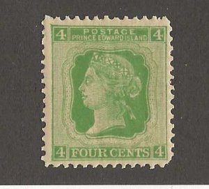 Prince Edward Island Sc #14i   ('C' for 'G' in postage va...