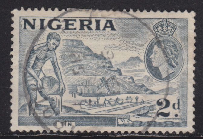 Nigeria 93 Mining Tin 1957