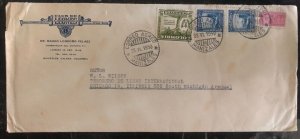 1950 Manizales Colombia Lions Club cover Chicago IL USA