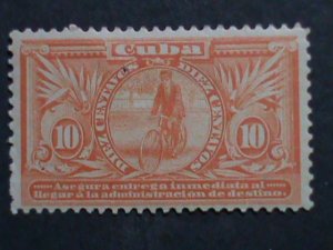 ​CUBA 1899 SC#E-2 123 YEARS OLD-SPECIAL DELIVERY MESSENGER MH-EXTRA FINE